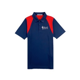 Design Red Contrasting Royal Blue Polo Shirt Custom Embroidered Men's Polo Shirt Adventure Activities Parent-child Activities Forest School Polo Shirt Supplier P1502 Design Red Contrasting Royal Blue Polo Shirt Custom Embroidered Men's Polo Shirt Adventure Activities Parent-child Activities Forest School Polo Shirt Supplier P1502